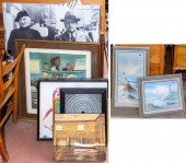 GROUP OF ASSORTED ARTWORK Incl