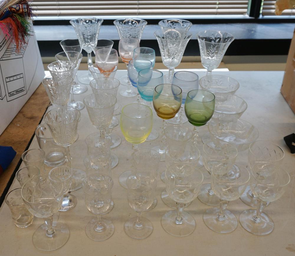 GROUP OF ASSORTED BAR STEMWAREGroup