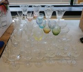 GROUP OF ASSORTED BAR STEMWARE