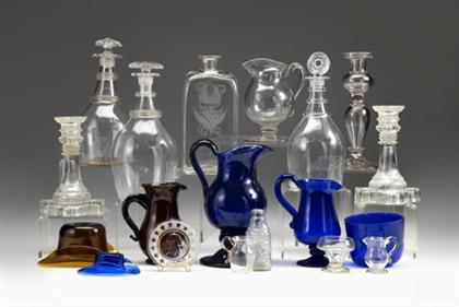 Group of assorted blown and
