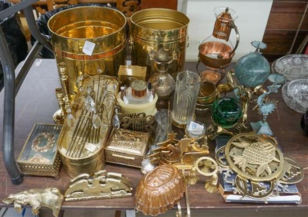 GROUP OF ASSORTED BRASS AND OTHER