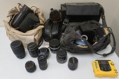 GROUP OF ASSORTED CAMERA LENSE