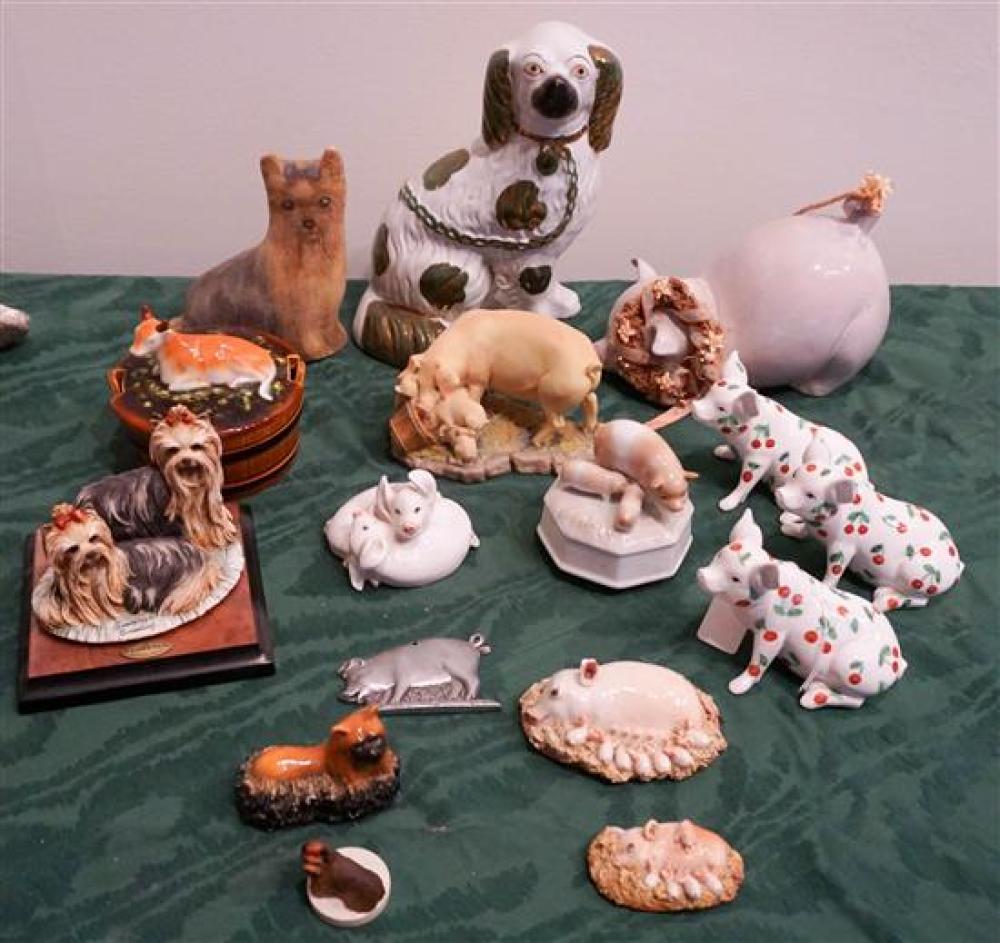 GROUP OF ASSORTED CERAMIC AND