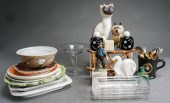 GROUP OF ASSORTED CERAMIC DECO