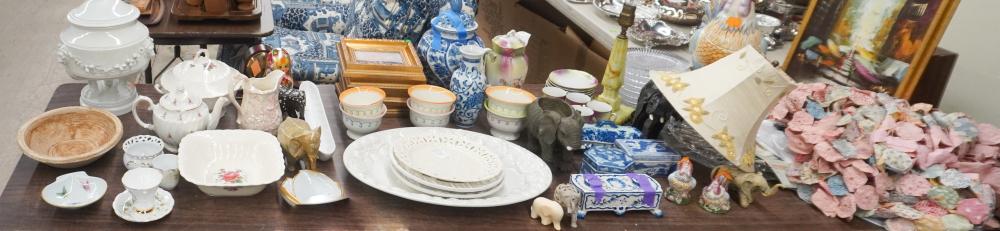 GROUP OF ASSORTED CERAMIC,