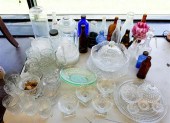 GROUP OF ASSORTED CLEAR AND CO