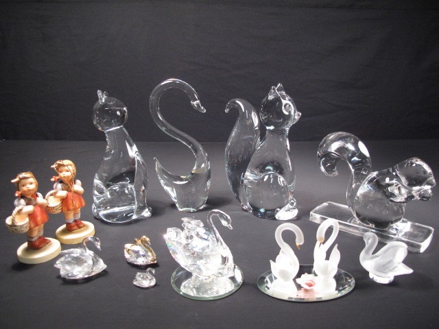 Group of assorted crystal
