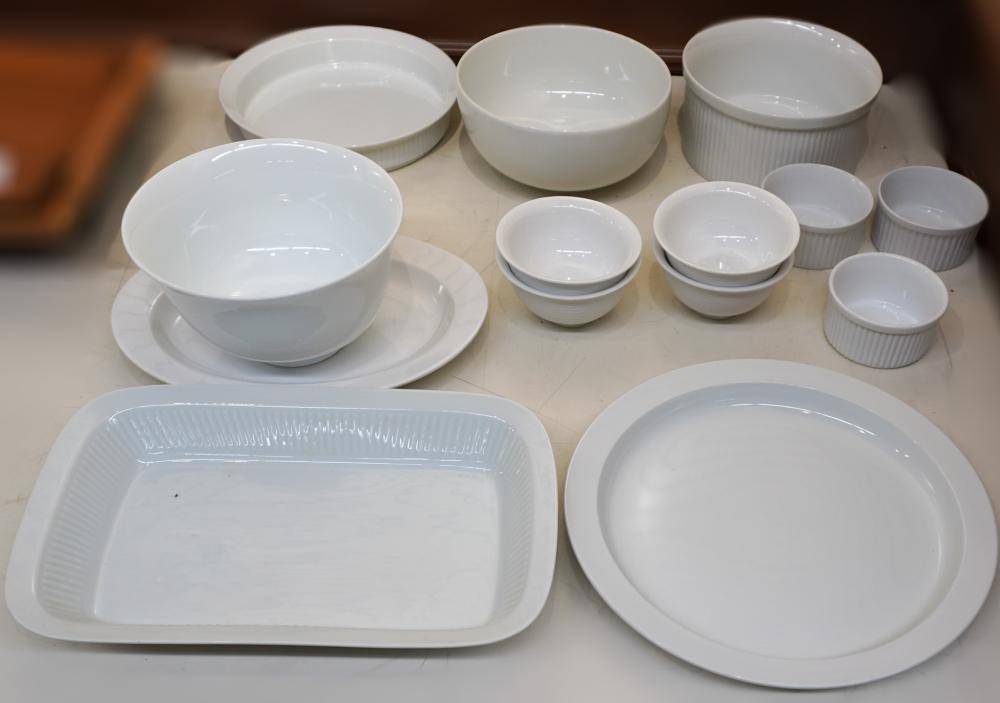 GROUP OF ASSORTED DANSK WHITE