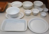 GROUP OF ASSORTED DANSK WHITE