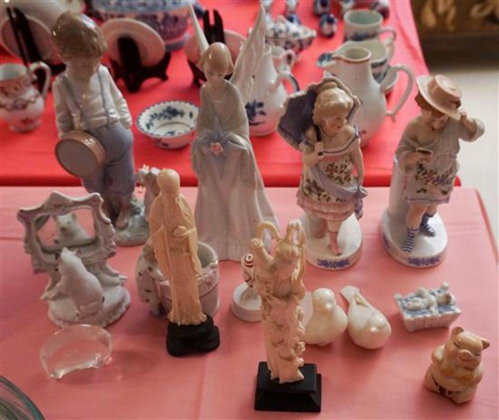 GROUP OF ASSORTED FIGURINESGroup of
