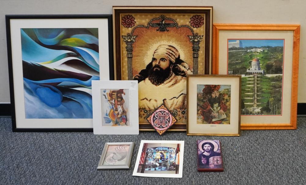 GROUP OF ASSORTED FRAMED AND