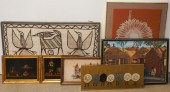 GROUP OF ASSORTED FRAMED WORKS