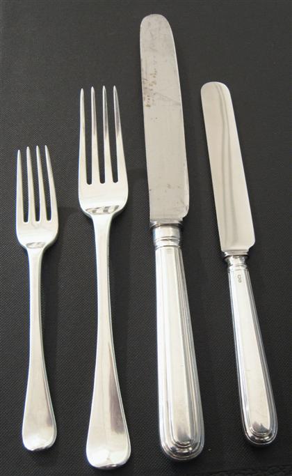 Group of assorted Georgian sterling