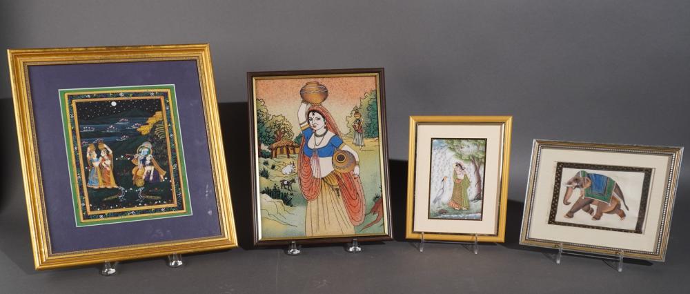 GROUP OF ASSORTED INDIAN WORKS OF