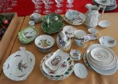 GROUP OF ASSORTED MAJOLICA, HE