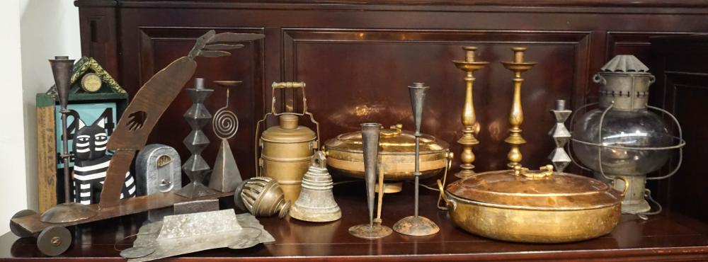 GROUP OF ASSORTED METAL AND OTHER