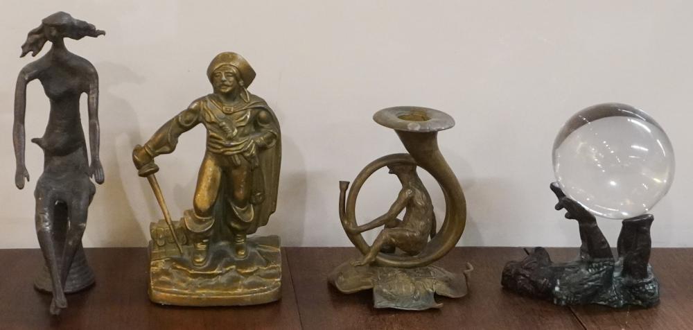 GROUP OF ASSORTED METAL TABLE