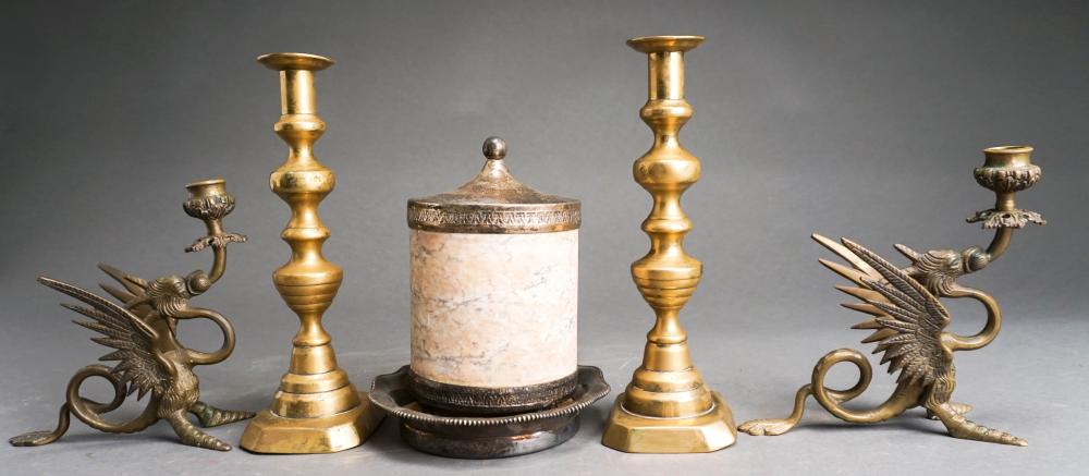 GROUP OF ASSORTED METALCRAFT