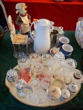 GROUP OF ASSORTED, PITCHERS, V