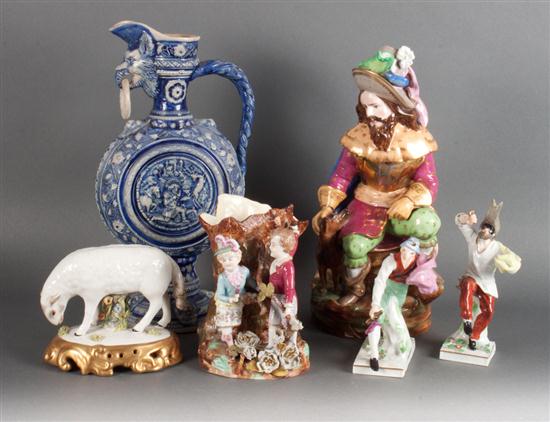 Group of assorted porcelain