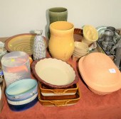 GROUP OF ASSORTED POTTERY AND