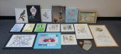 GROUP OF ASSORTED PRINTS AND W