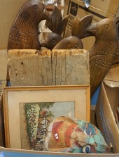 GROUP OF ASSORTED RUSTIC TYPE