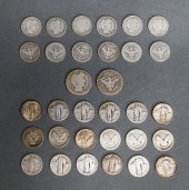 GROUP OF ASSORTED SILVER BARBE