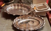 GROUP OF ASSORTED SILVER-PLATE