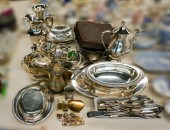 GROUP OF ASSORTED SILVERPLATE