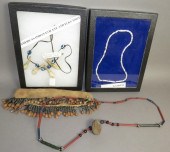 GROUP OF ASSORTED TRADE BEADS,