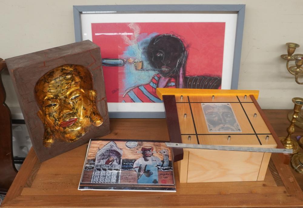 GROUP OF ASSORTED WORKS OF ARTGroup