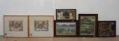GROUP OF ASSORTED WORKS OF ART