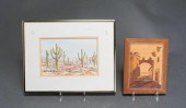 GROUP OF ASSORTED WORKS OF ART