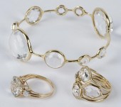 GROUP OF ASSORTED YELLOW GOLD