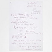 GROUP OF AUTOGRAPHED LETTERSIn