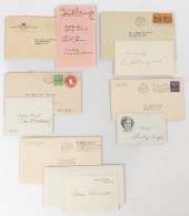 GROUP OF AUTOGRAPHS, INCLUDING