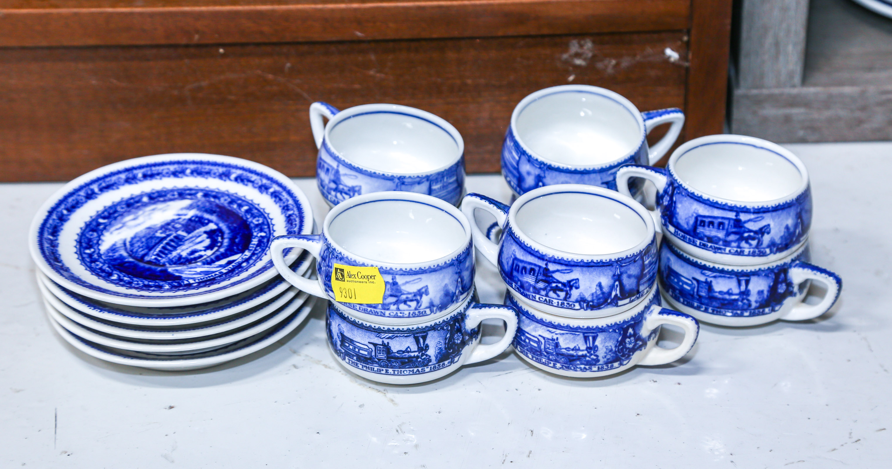 GROUP OF B & O CENTENNIAL CHINA
