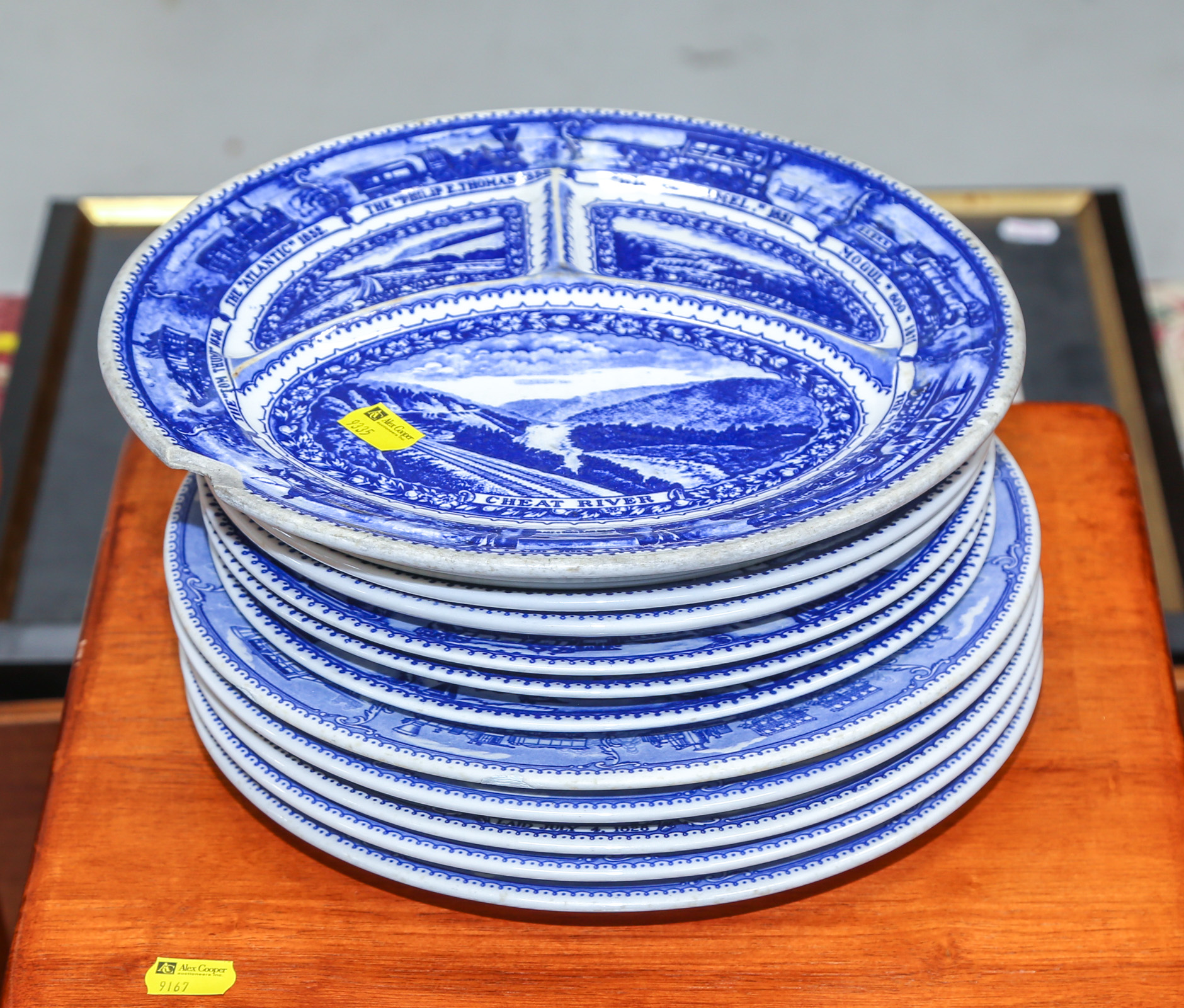 GROUP OF B & O CENTENNIAL PATTERN
