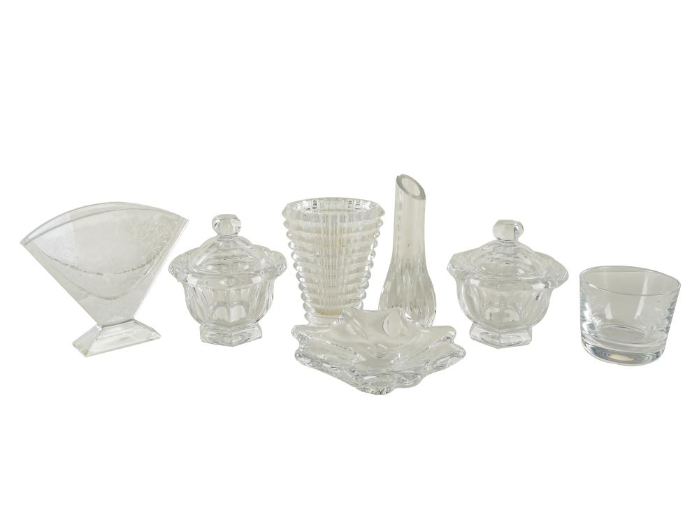 GROUP OF BACCARAT CRYSTAL
