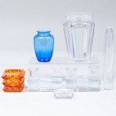 GROUP OF BACCARAT GLASS TABLE
