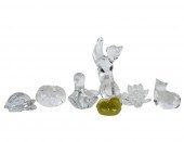 GROUP OF BACCARAT, STEUBEN & D