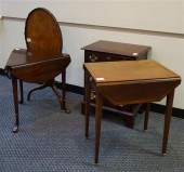 GROUP OF BAKER MAHOGANY PEMBRO