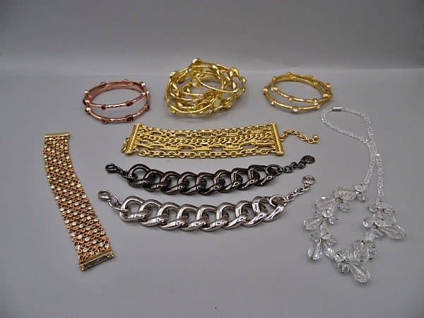 Group of Bangles and Bracelets by