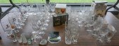GROUP OF BAR GLASSWAREGroup of