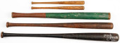 GROUP OF BASEBALL BATS<br>Grou