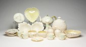 GROUP OF BELLEEK CHINA. Irelan