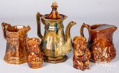 GROUP OF BENNINGTON POTTERY, 1