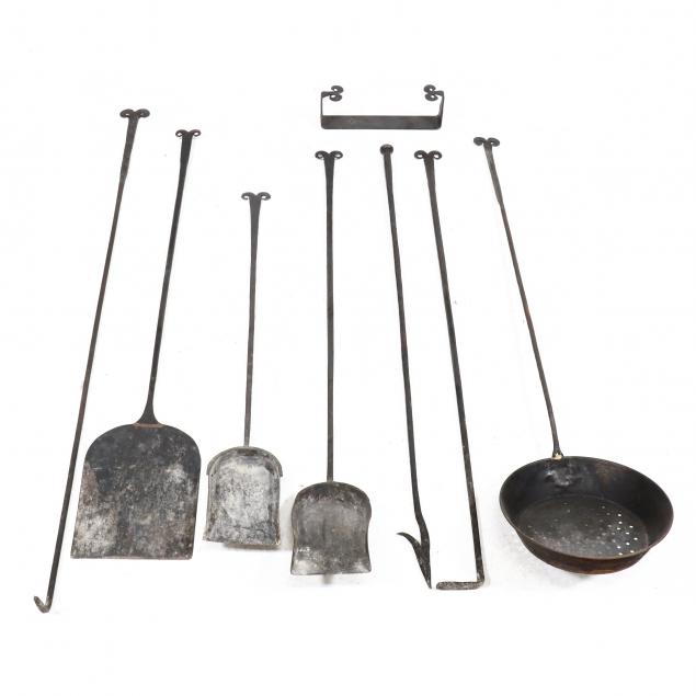 GROUP OF BLACKSMITH MADE