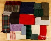 GROUP OF BLANKETS, BED COVERS,